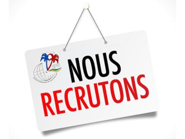 Recrutement rentrée 2026