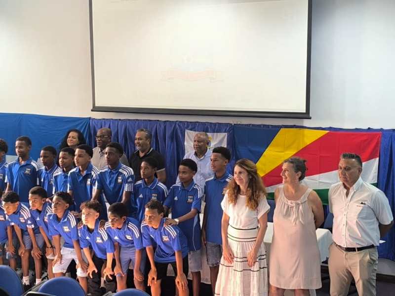 Lancement officiel du projet « Jeunes Footballeurs des Seychelles » : une coopération éducative et sportive&nbsp;ambitieuse